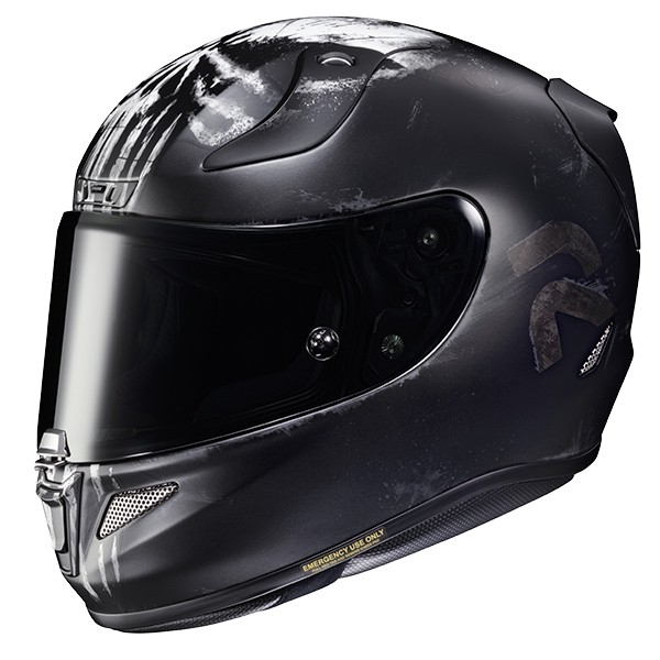 Casca HJC RPHA 11 Punisher Marvel - lichidare stoc! Negru S, 1, nordicamoto.ro