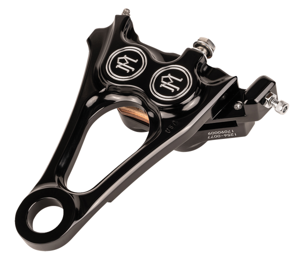 4-piston Differential-bore Rear Caliper Black, Gloss, 5, nordicamoto.ro