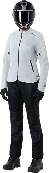 Alpinestars Stella C-1 Air ezüst színű női dzseki, L méret, 3, nordicamoto.ro