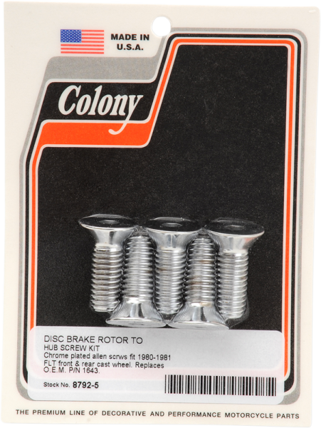 Rotor, Sprocket And Belt Mounting Hardware Kit Silver, 2, nordicamoto.ro