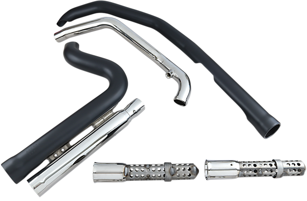 Speedster 909 Exhaust System Black, 1, nordicamoto.ro
