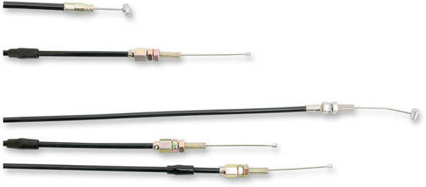 Fekete vinil gázpedál-kábel, 2, nordicamoto.ro