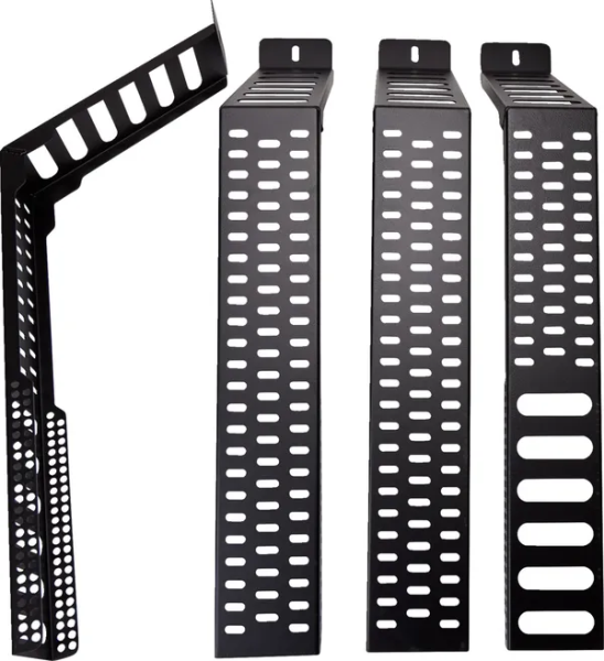 Universal Upper Deck System Brackets Black, 1, nordicamoto.ro
