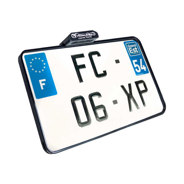 License Plate With Taillight Black, 1, nordicamoto.ro