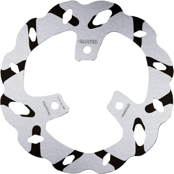 Wave® Brake Rotor Black, Silver, 1, nordicamoto.ro
