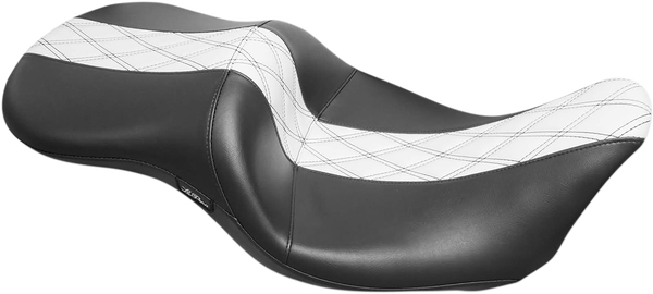 Maverick Seat Black, White, 1, nordicamoto.ro