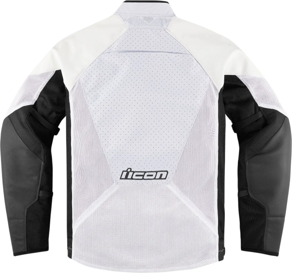 Icon Hooligan™ CE fehér textildzseki, 3XL, 11, nordicamoto.ro