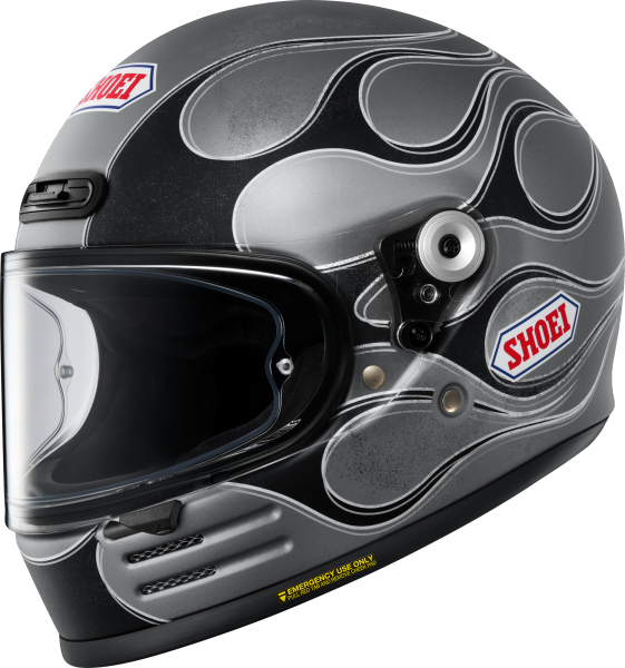 SHOEI GLAMSTER06 BLAST TC-10 teljes arcú sisak, fekete/matt szürke, S-es méret, 1, nordicamoto.ro