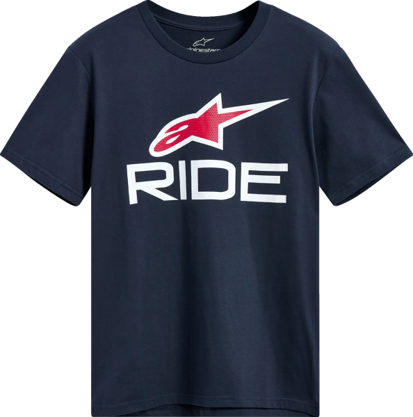Tricou Alpinestars Ride 4.0 CSF Navy/Red/White 2XL, 1, nordicamoto.ro