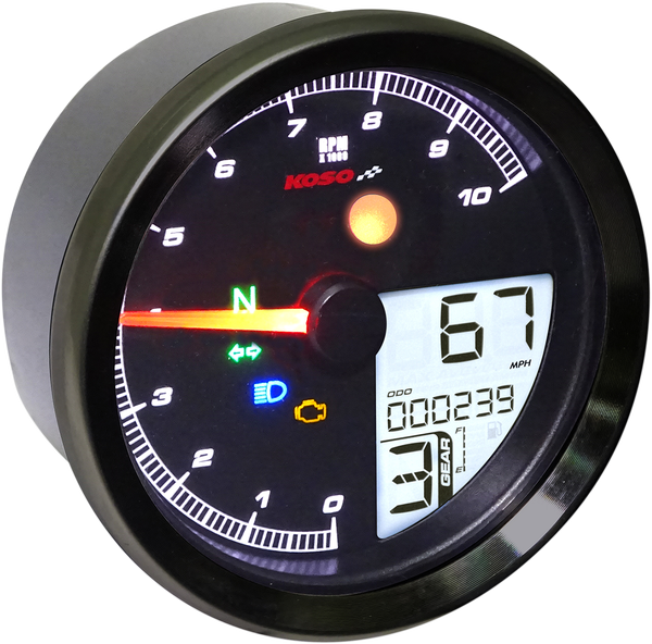 Tnt-04 Multi-function Meter Black, 3, nordicamoto.ro