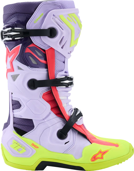 Alpinestars Tech 10 Supervented Purple 45,5 csizma, 8, nordicamoto.ro
