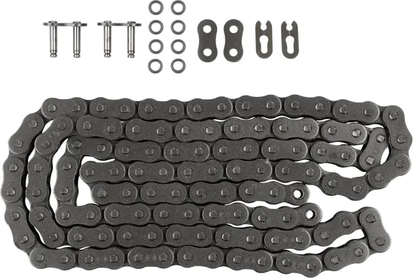 X 525 lánc gyűrűkkel, fekete, arany, nikkel, 1, nordicamoto.ro