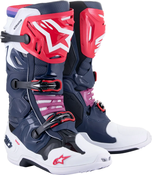 Cizme Alpinestars Tech 10 Supervented Blue/White 47, 1, nordicamoto.ro