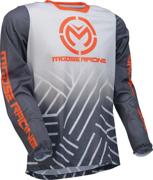 Tricou MOOSE RACING Sahara Gray/Orange S, 1, nordicamoto.ro