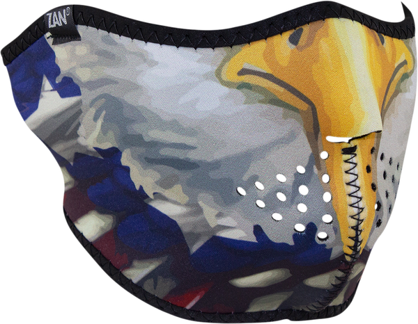 Zan Headgear neoprén félmaszk – USA-s sas, 1, nordicamoto.ro