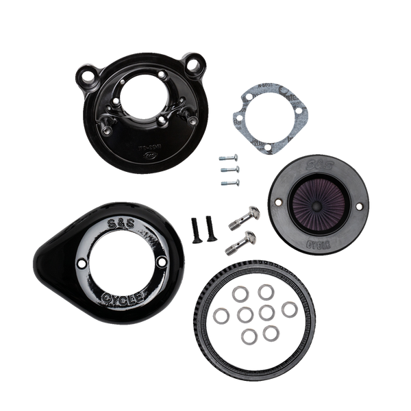 Air Stinger Air Cleaner Kit Black, Red, 1, nordicamoto.ro