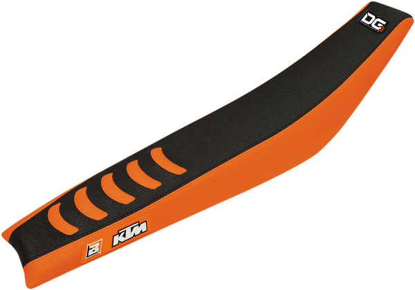 Double Grip 3 Seat Cover Orange, 1, nordicamoto.ro
