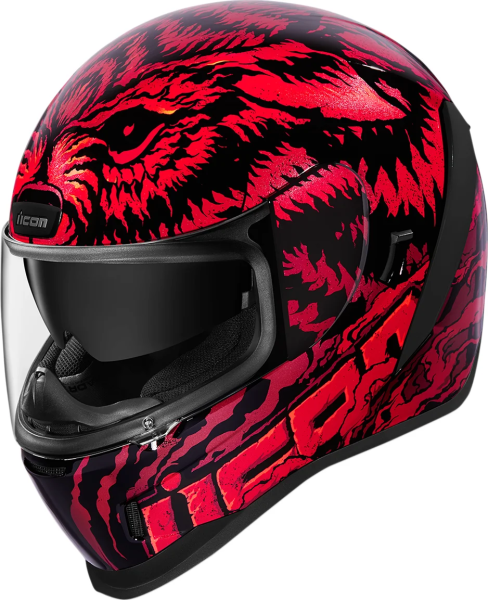 Helmet Afrm Lycan Rd 3x Red 3XL, 1, nordicamoto.ro