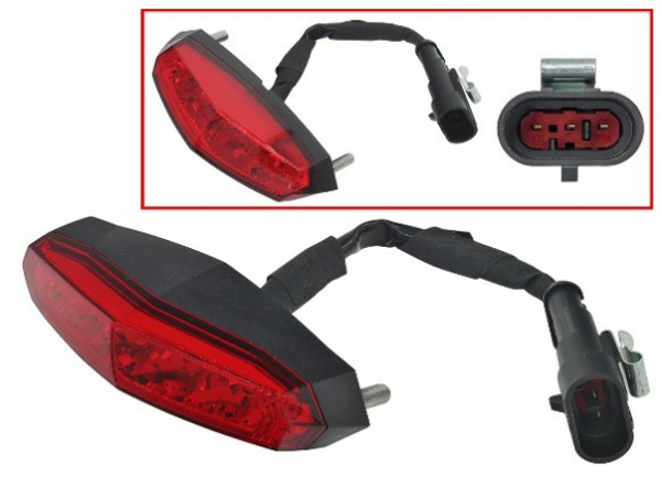 Sno-X LED hátsó lámpa Ski-Doo/Lynx, 1, nordicamoto.ro