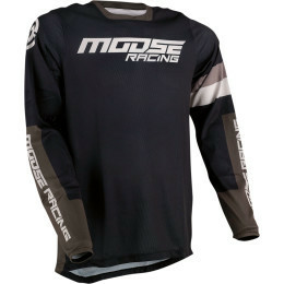 Moose Racing Sahara fekete/zöld póló, S-es méret, 1, nordicamoto.ro