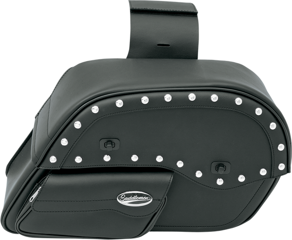 Desperado Slant Face Pouch Saddlebags Black L +, 2, nordicamoto.ro