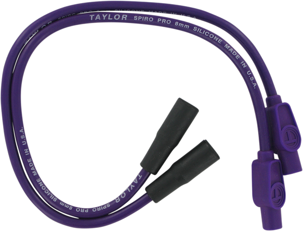 8mm Custom-fit Spark Plug Wire Kit Purple, 1, nordicamoto.ro