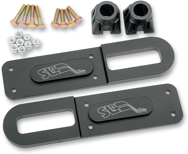 Slide Rail Extensions Black, White, 1, nordicamoto.ro