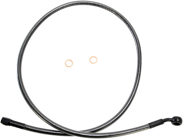 Alternate Length Designer Series Abs-specific Front Brake Line Kit Black, Black Pearl, 1, nordicamoto.ro