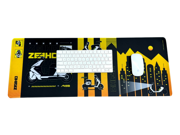 MOUSE PAD CFMOTO Zeeho LIFE AMPLIFIED – GALBEN/NEGRU, 3, nordicamoto.ro