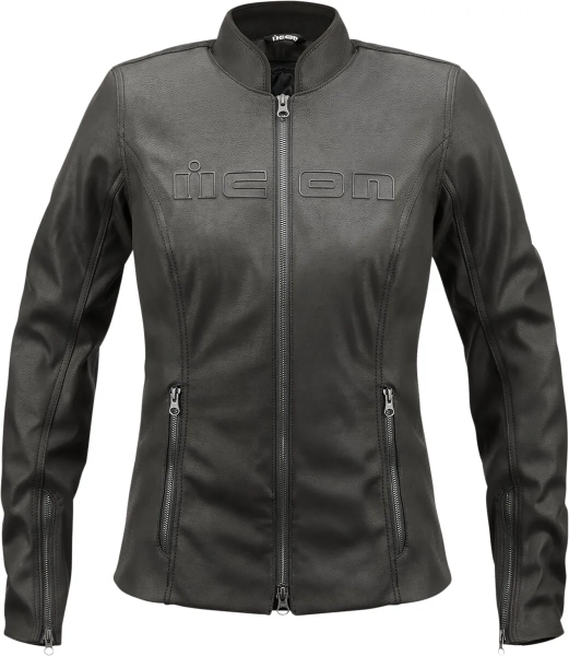 Női Textil Icon Tuscadero2™ kabát – fekete – XL, 1, nordicamoto.ro