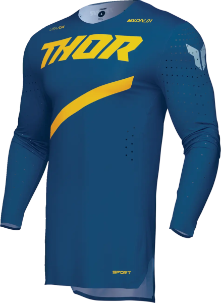 Thor Sportmode Brave Blue S Enduro póló, 1, nordicamoto.ro