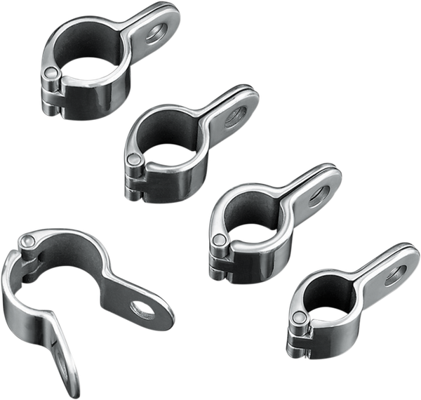 Magnum Quick Clamps Chrome, Polished, 1, nordicamoto.ro