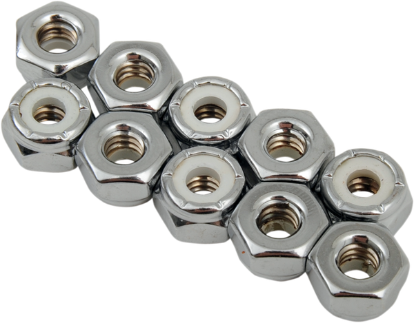 Replacement Insert Nuts Silver, 1, nordicamoto.ro