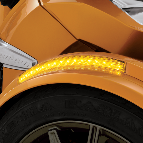 Multi-function Front Fender Led Light Kit Amber, 1, nordicamoto.ro