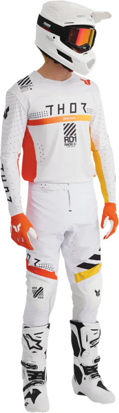 Pantaloni Thor Sportmode Synth Alb 32, 2, nordicamoto.ro