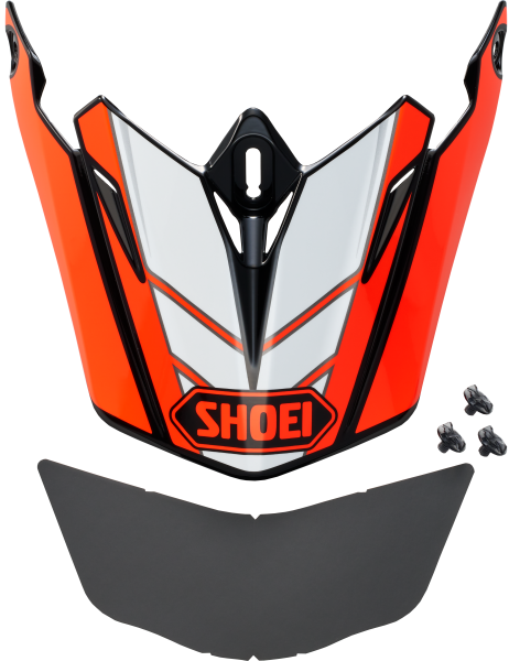 SHOEI VFW06/VFWR sisak – szürke / piros / fekete, 21, nordicamoto.ro