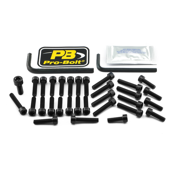Bolt Kit Black, 1, nordicamoto.ro