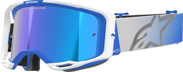Ochelari Alpinestars Vision 8 Corp White, 4, nordicamoto.ro