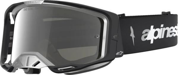 Alpinestars Vision 8 borostyánszínű, fekete/ezüst/átlátszó lencsés síszemüveg, 1, nordicamoto.ro