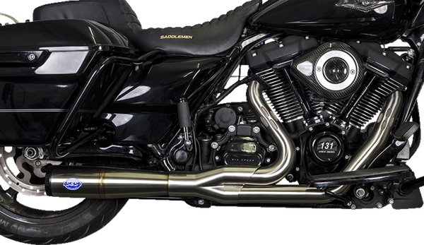 Diamondback 2-into-1 Exhaust System Brushed, 1, nordicamoto.ro