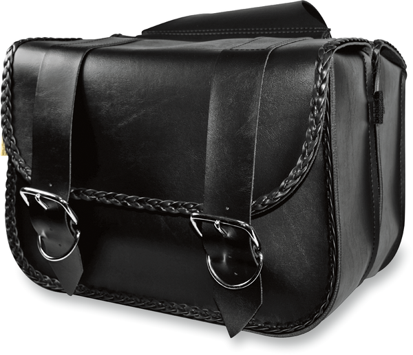 Touring Braided Saddlebags Black, 1, nordicamoto.ro