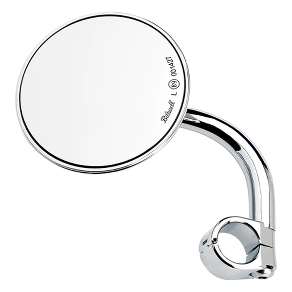 Utility Mirror Round Short Arm Chrome Plated, 1, nordicamoto.ro