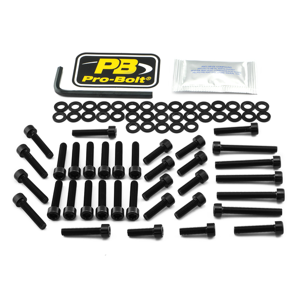 Bolt Kit Black, 1, nordicamoto.ro
