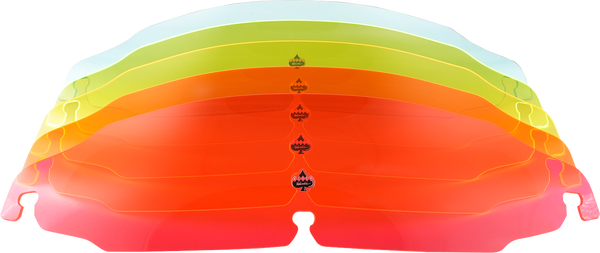 Kolor Flare Windshield Orange, 4, nordicamoto.ro
