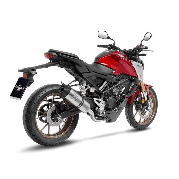 Lv One Evo Stainless Steel Full-system Exhaust Black, Matte, 1, nordicamoto.ro