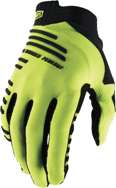 Manusi MTB 100% R-Core fluoreszkáló sárga S, 1, nordicamoto.ro