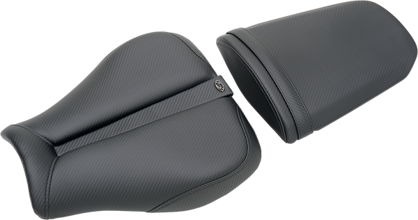 Gel-channel Track-carbon Fiber Sport Seat Black, 1, nordicamoto.ro