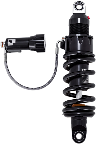 465 Series Shock With Remote Adjustable Preload Black, Anodized, 1, nordicamoto.ro