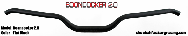CFR Boondocker kormány 2.0, matt fekete, 1, nordicamoto.ro