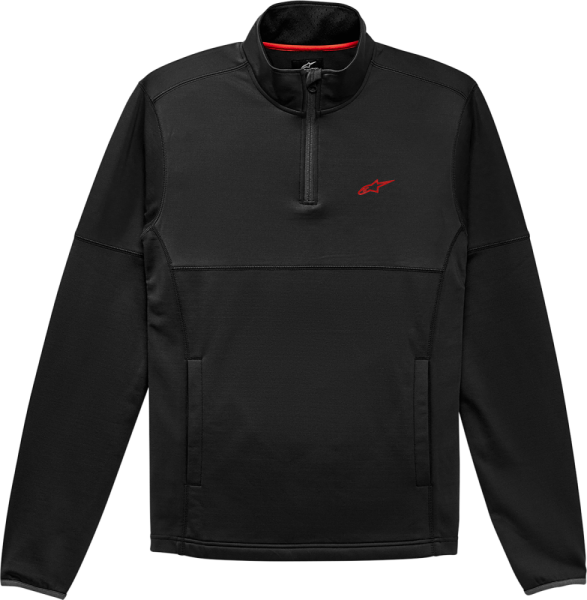Hoodie Mission Blk/rd M Black, Red M, 1, nordicamoto.ro